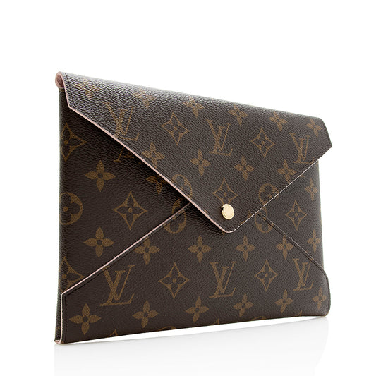 Louis Vuitton Monogram Canvas Kirigami Pochette (SHF-20768)