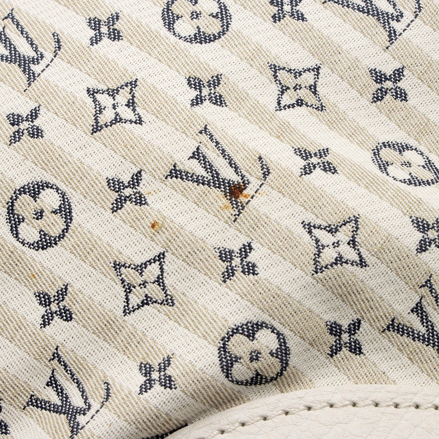 Louis Vuitton Monogram Mini Lin Croisette Marina GM Satchel