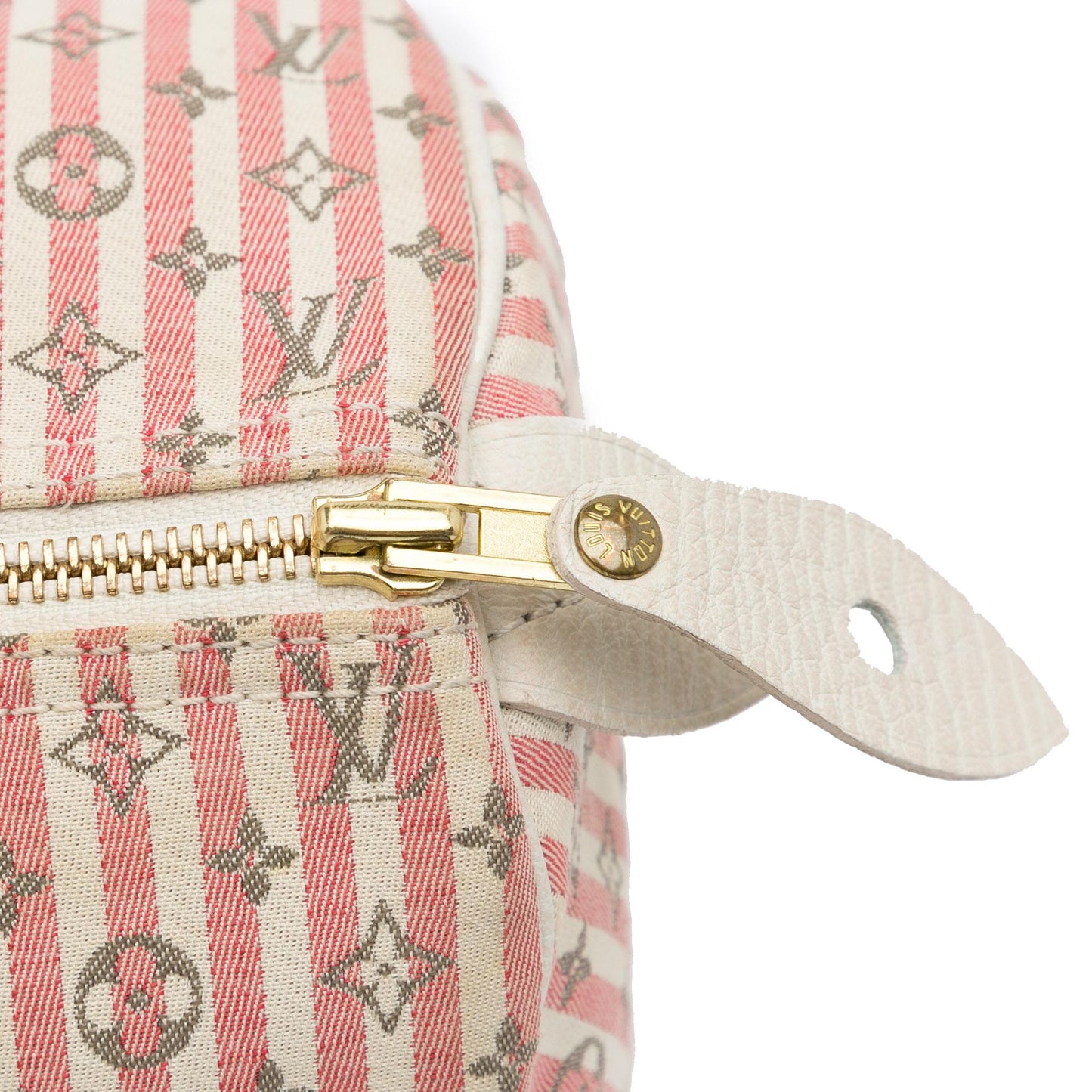Louis Vuitton Monogram Mini Lin Croisette Speedy 30 (SHG-C5nQm0)