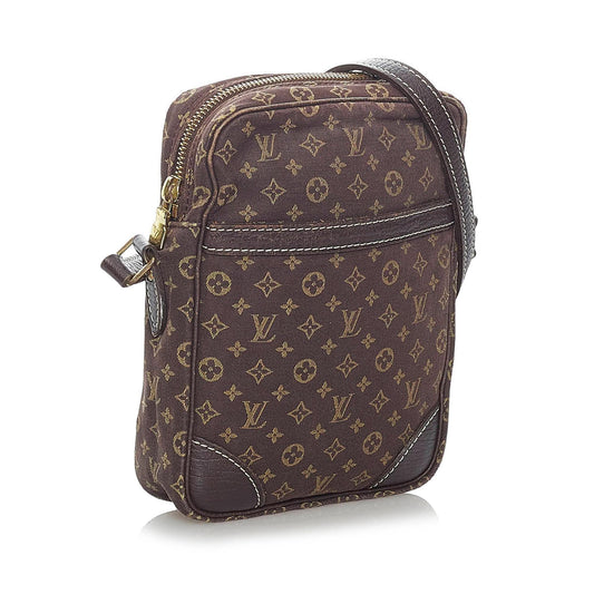 Louis Vuitton Monogram Mini Lin Danube (SHG-30629)