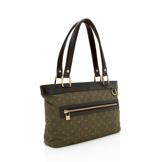 Louis Vuitton Monogram Mini Lin Lucille PM Tote - (SHF-14863)
