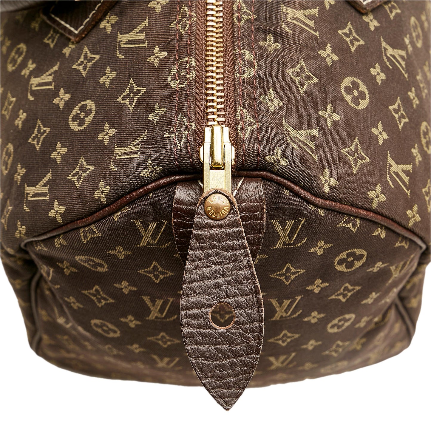 Louis Vuitton Monogram Mini Lin Speedy 30 (SHG-CDWbuK)