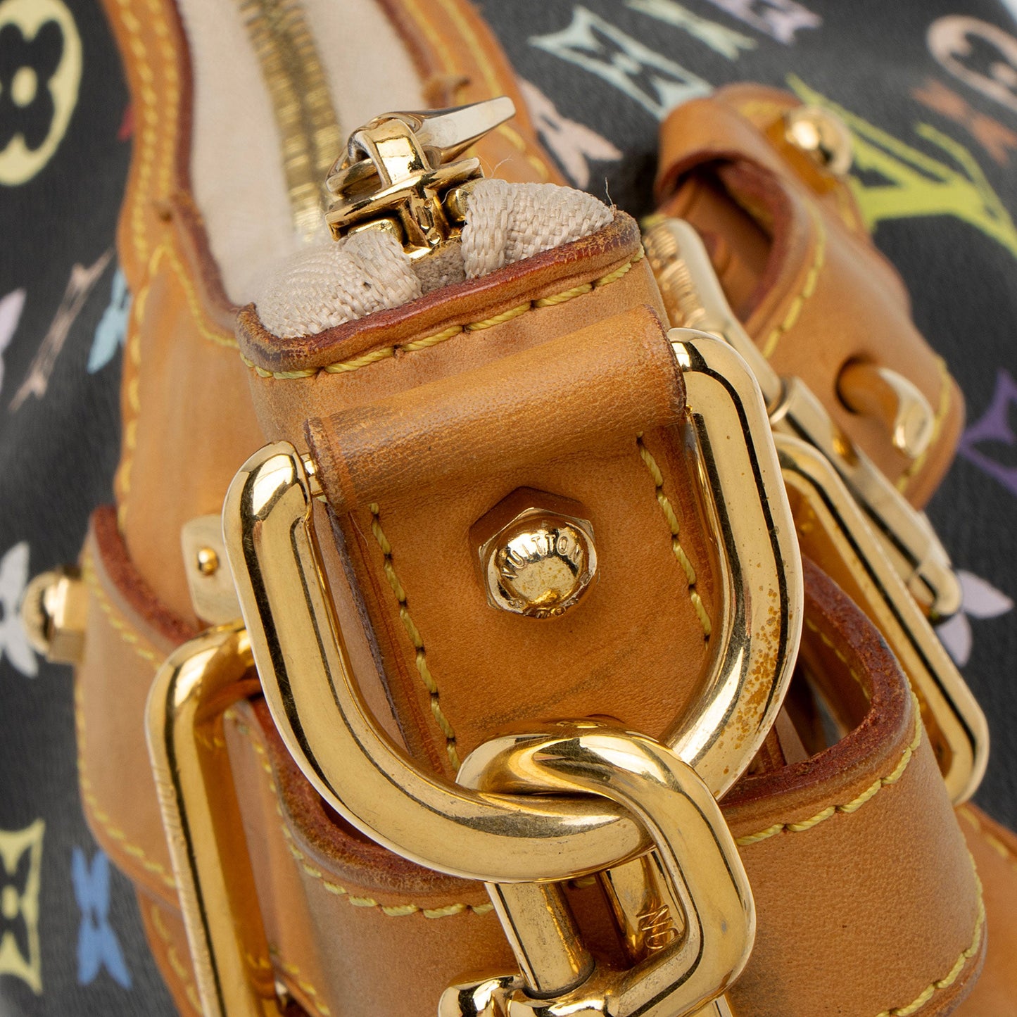 Louis Vuitton Monogram Multicolore Greta Hobo (SHF-VRbkbW)