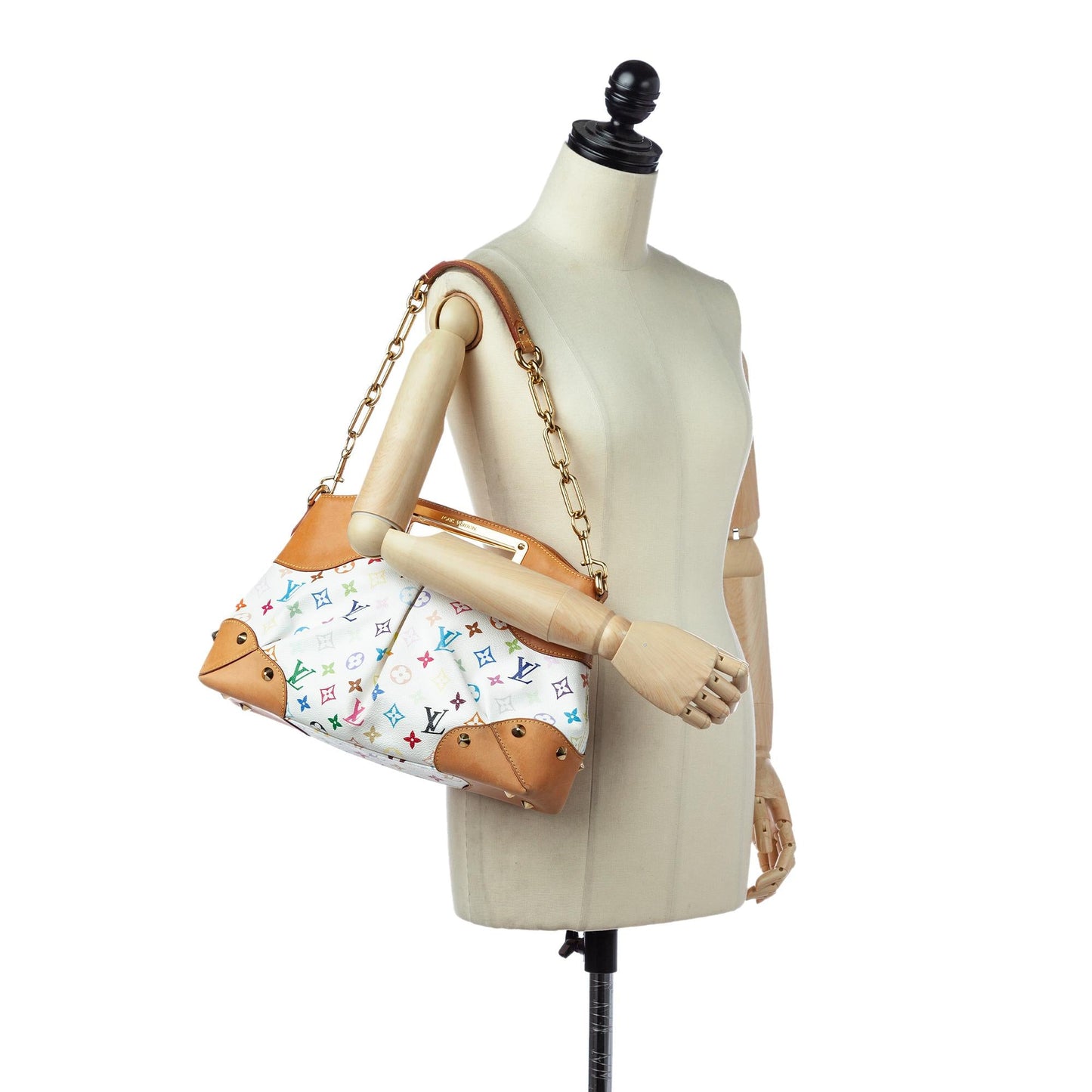 Louis Vuitton Monogram Multicolore Judy MM (SHG-30091)