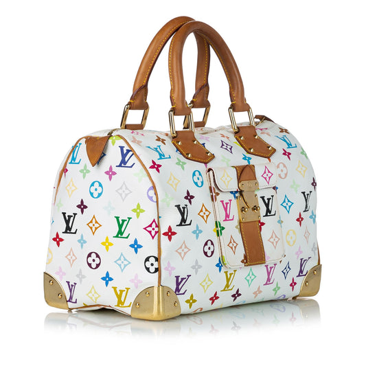 Louis Vuitton Monogram Multicolore Speedy 30 (SHG-30453)
