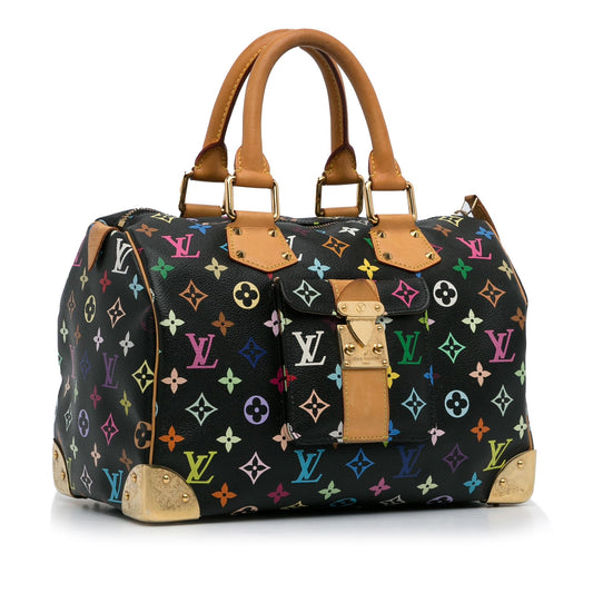 Louis Vuitton Monogram Multicolore Speedy 30 (SHG-W8VNLA)