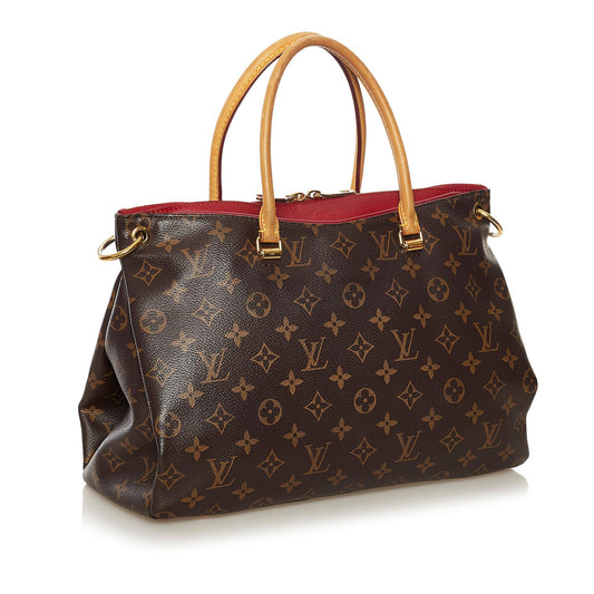 Louis Vuitton Monogram Pallas MM Satchel (SHG-34288)