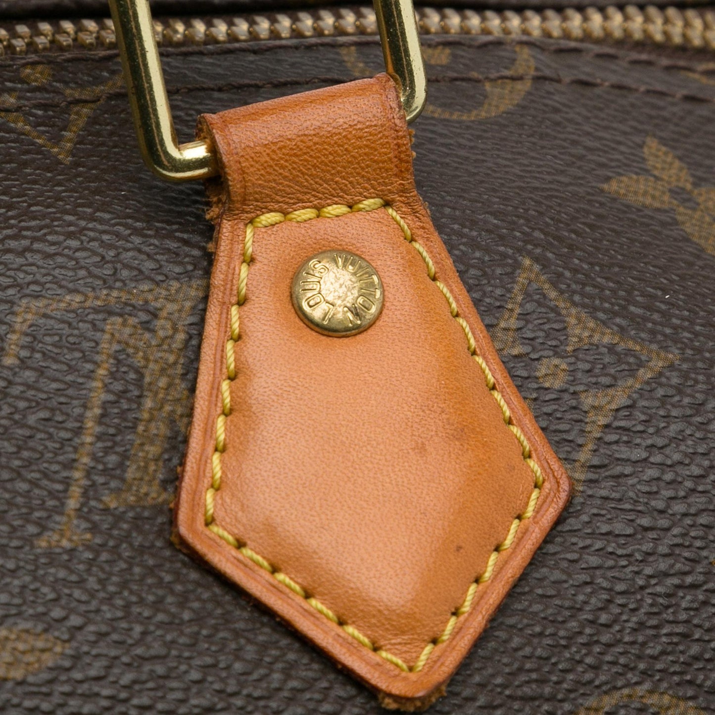 Louis Vuitton Monogram Speedy Bandouliere 35 (SHG-304d3l)