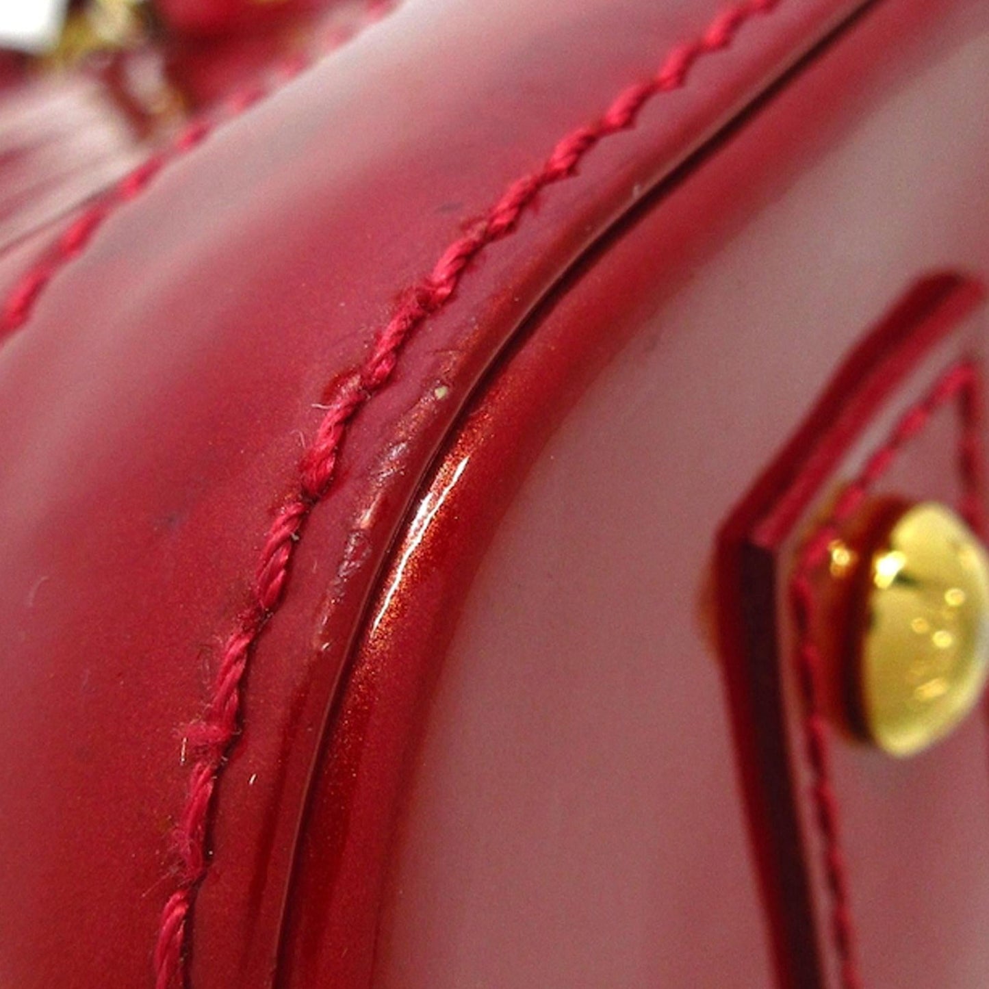 Louis Vuitton Monogram Vernis Alma BB (SHG-XqrbgB)