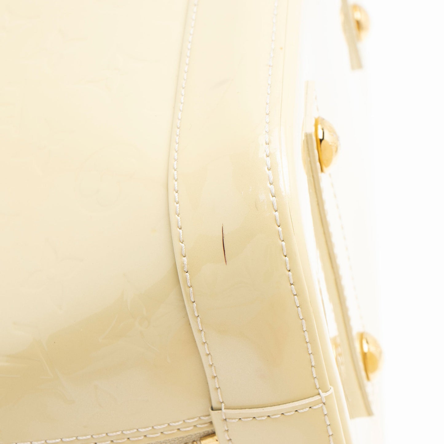 Louis Vuitton Monogram Vernis Alma PM Satchel