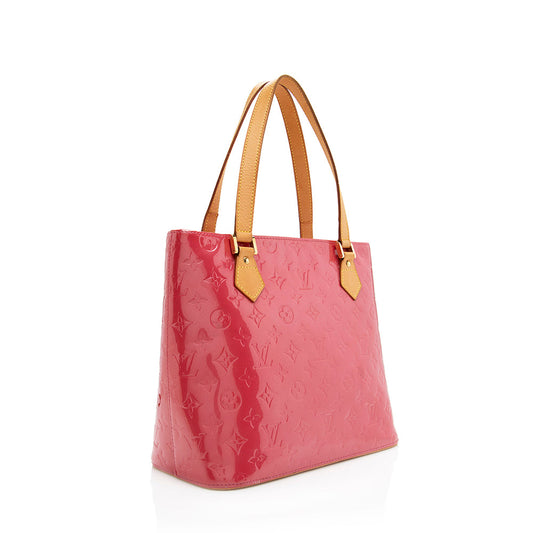 Louis Vuitton Monogram Vernis Houston Tote (SHF-18539)