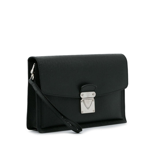 Louis Vuitton Taiga Belaia Clutch Bag (SHG-othS6K)