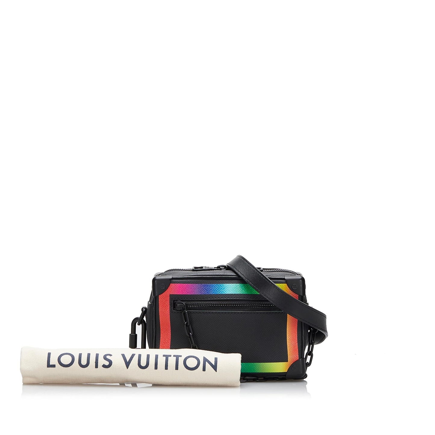 Louis Vuitton Taiga Rainbow Soft Trunk (SHG-h2pSTR)
