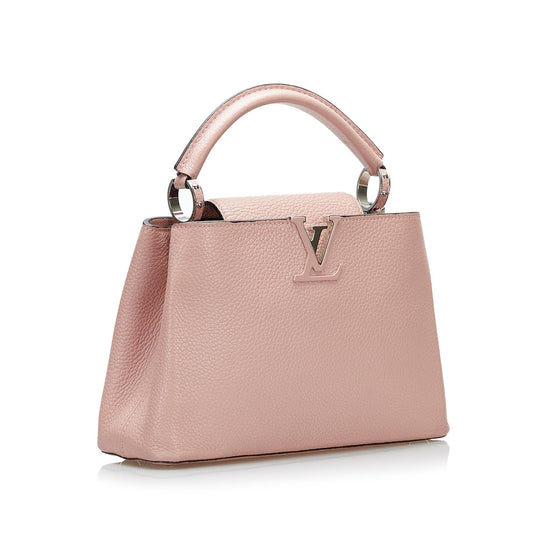 Louis Vuitton Taurillon Capucines BB (SHG-36938)