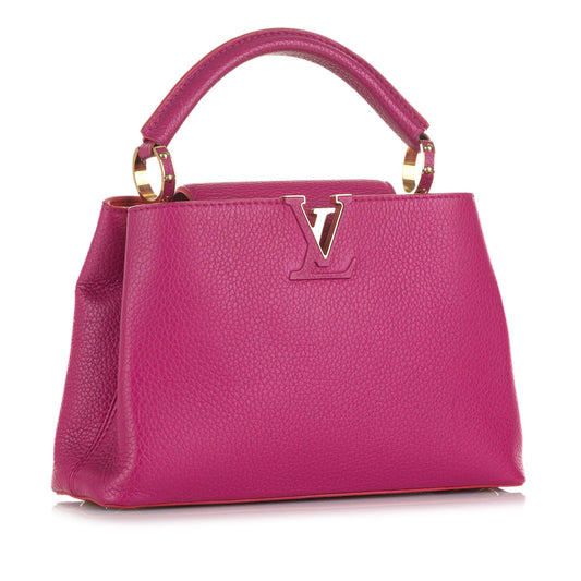 Louis Vuitton Taurillon Capucines BB (SHG-ittFxI)