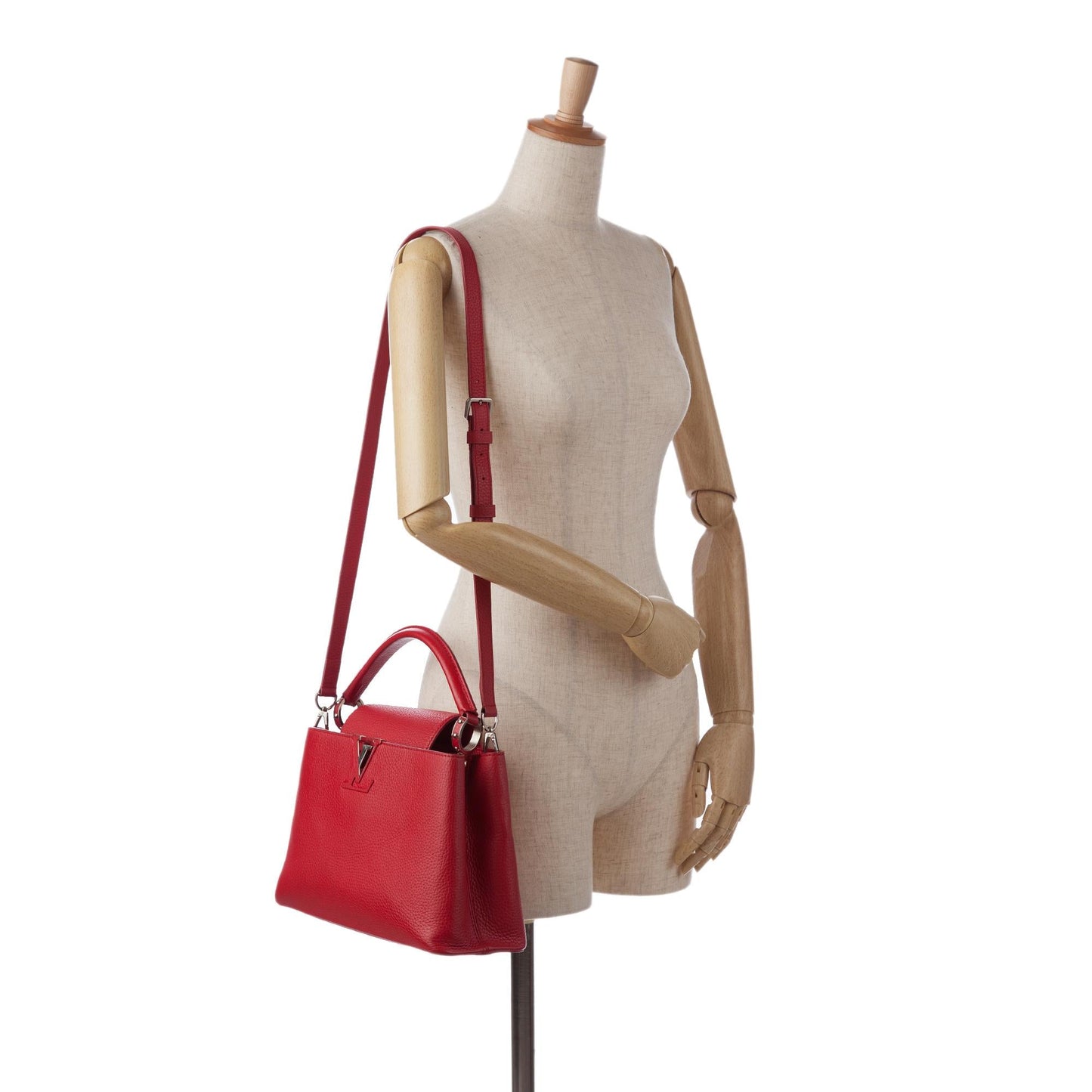 Louis Vuitton Taurillon Capucines BB (SHG-zxh2jD)