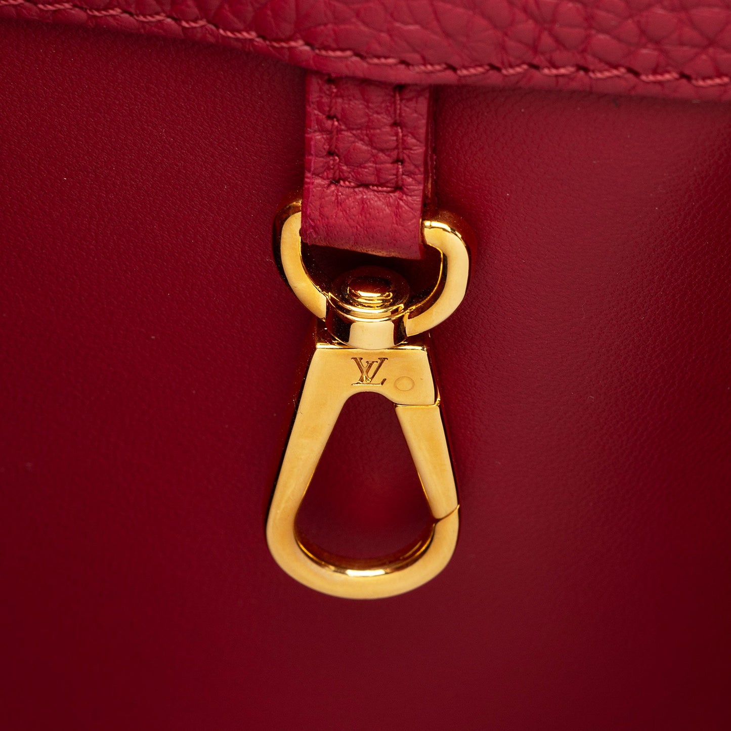 Louis Vuitton Taurillon Capucines PM Bag