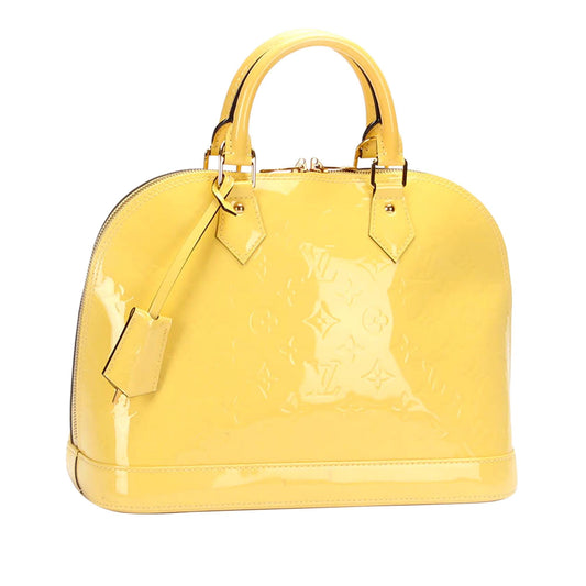 Louis Vuitton Vernis Alma PM (SHG-30473)