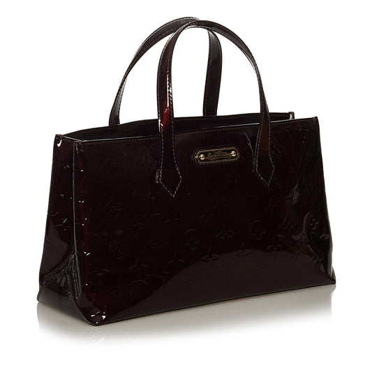 Louis Vuitton Vernis Wilshire PM (SHG-28794)