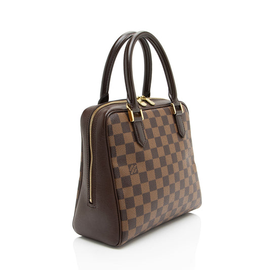 Louis Vuitton Vintage Damier Ebene Brera Satchel