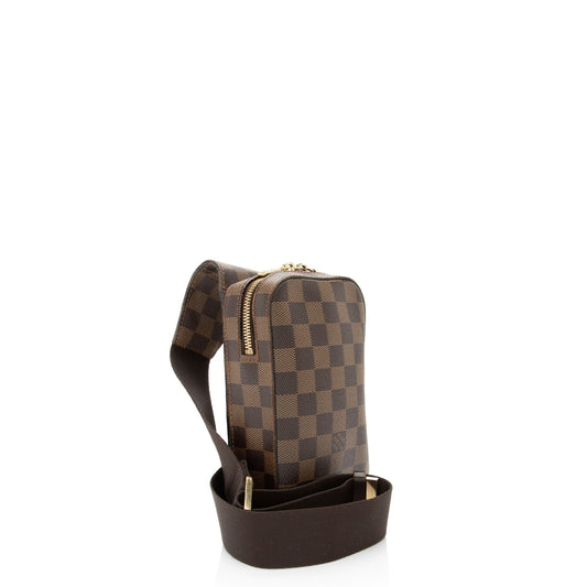 Louis Vuitton Vintage Damier Ebene Geronimos Sling Bag
