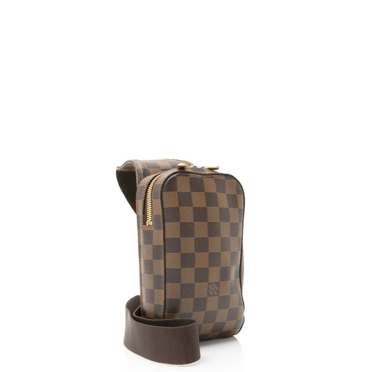 Louis Vuitton Vintage Damier Ebene Geronimos Sling Bag