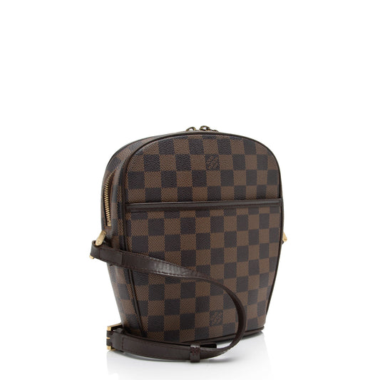 Louis Vuitton Vintage Damier Ebene Ipanema PM Shoulder Bag (SHF-ylSA8b)