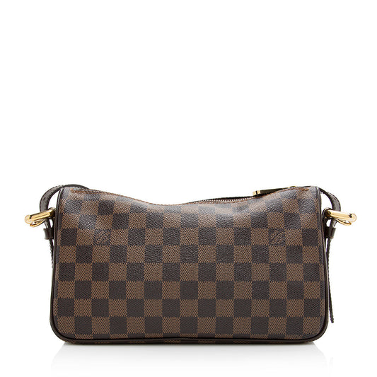 Louis Vuitton Vintage Damier Ebene Ravello GM Shoulder Bag (SHF-21610)