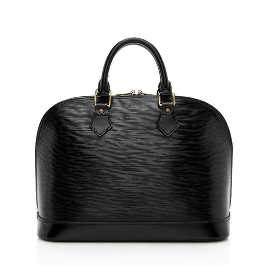 Louis Vuitton Vintage Epi Leather Alma PM Satchel (SHF-14659)