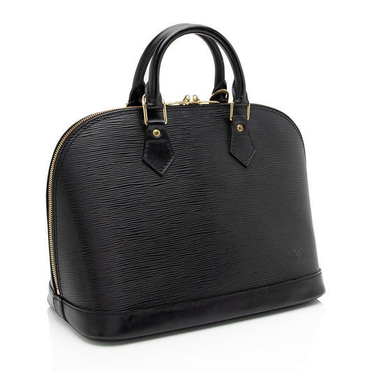 Louis Vuitton Vintage Epi Leather Alma PM Satchel (SHF-muRCX4)