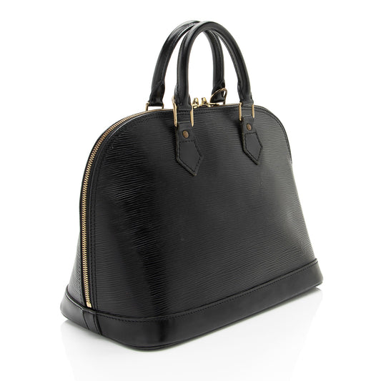 Louis Vuitton Vintage Epi Leather Alma PM Satchel (SHF-I4bcmY)