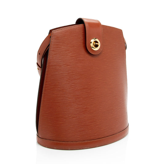 Louis Vuitton Vintage Epi Leather Cluny Shoulder Bag (SHF-JDPbLK)