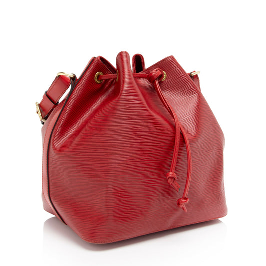Louis Vuitton Vintage Epi Leather Petit Noe Shoulder Bag (SHF-KnJjlt)