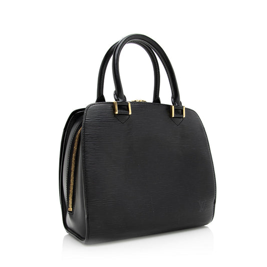 Louis Vuitton Vintage Epi Leather Pont Neuf Satchel (SHF-20435)