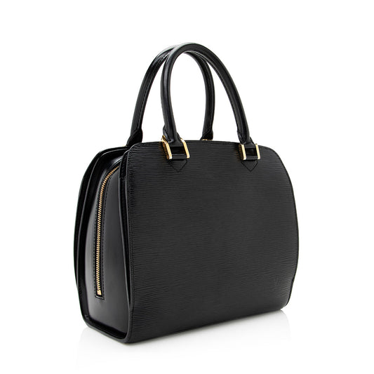 Louis Vuitton Vintage Epi Leather Pont Neuf Satchel (SHF-21501)