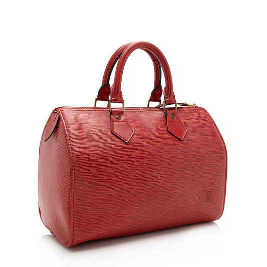 Louis Vuitton Vintage Epi Leather Speedy 25 Satchel - (SHF-16344)