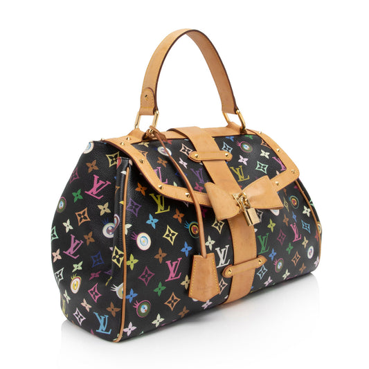 Louis Vuitton Vintage Limited Edition Monogram Multicolore Eye Love You Satchel (SHF-dTb0Kq)