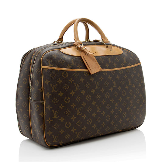 Louis Vuitton Vintage Monogram Canvas Alize 24 Heures Weekender (SHF-19876)