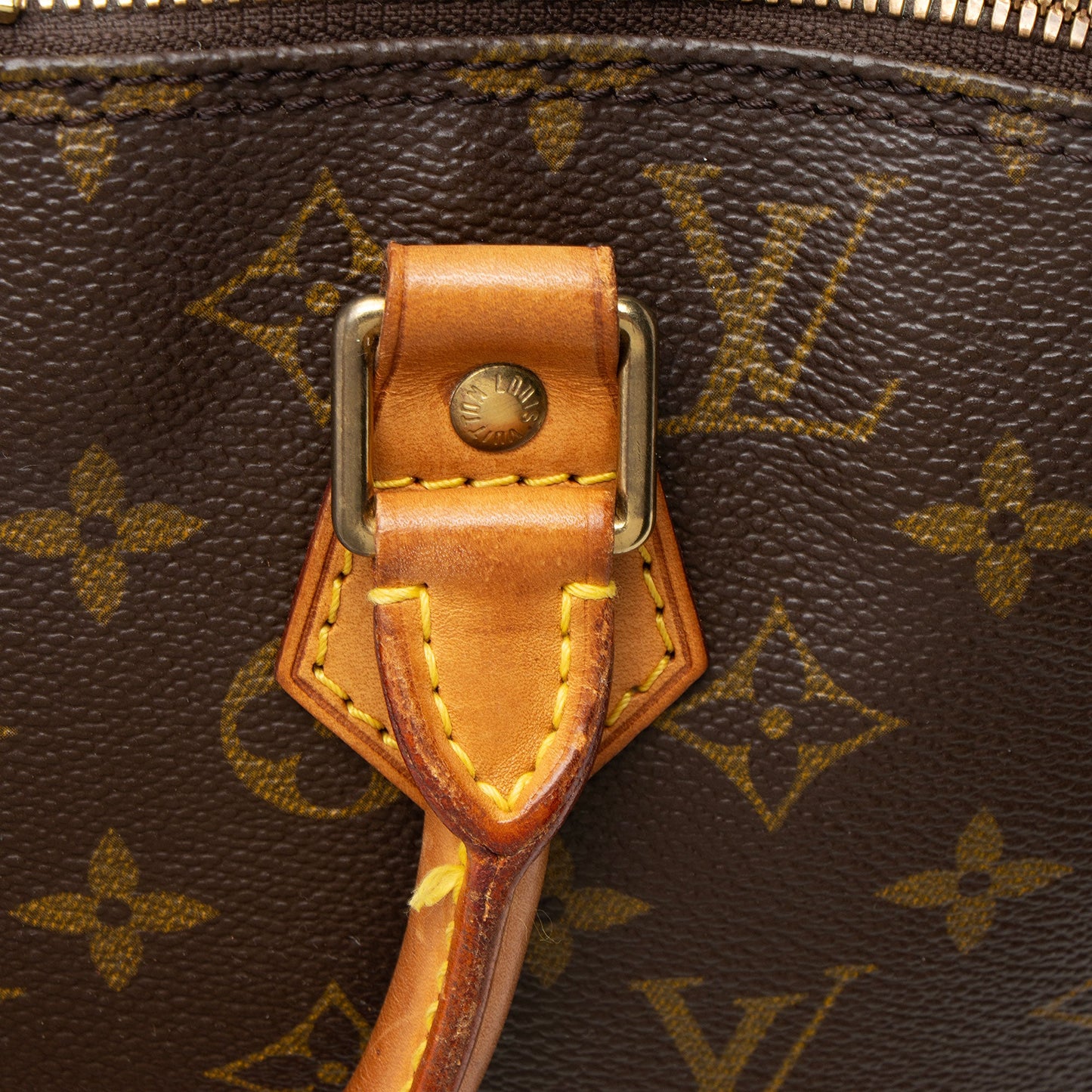 Louis Vuitton Vintage Monogram Canvas Alma PM Satchel