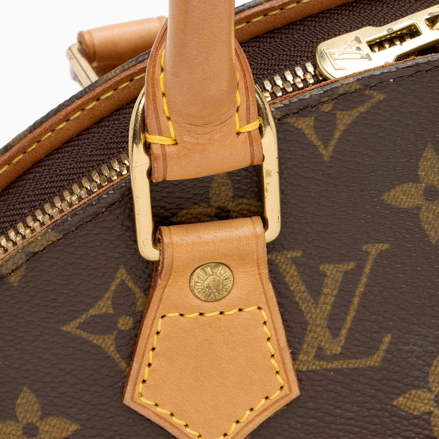 Louis Vuitton Vintage Monogram Canvas Ellipse PM Satchel (SHF-of2iF7)