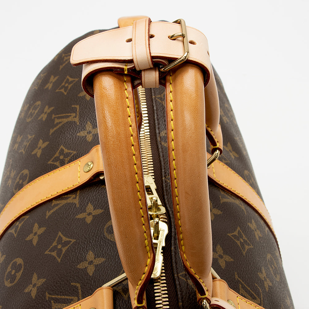 Louis Vuitton Vintage Monogram Canvas Keepall 45 Duffel Bag (SHF-21026)