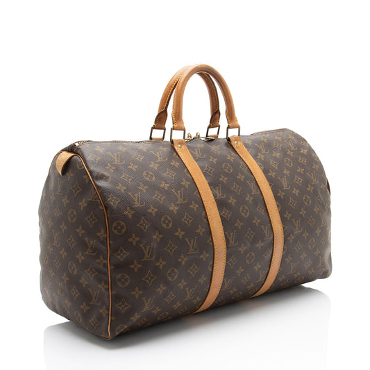 Louis Vuitton Vintage Monogram Canvas Keepall 50 Duffle