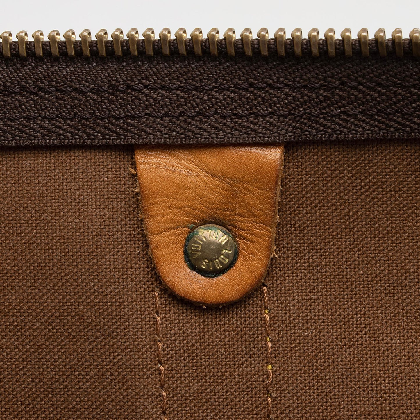 Louis Vuitton Vintage Monogram Canvas Keepall Bandouliere 50 Duffle Bag (SHF-RB8b0U)