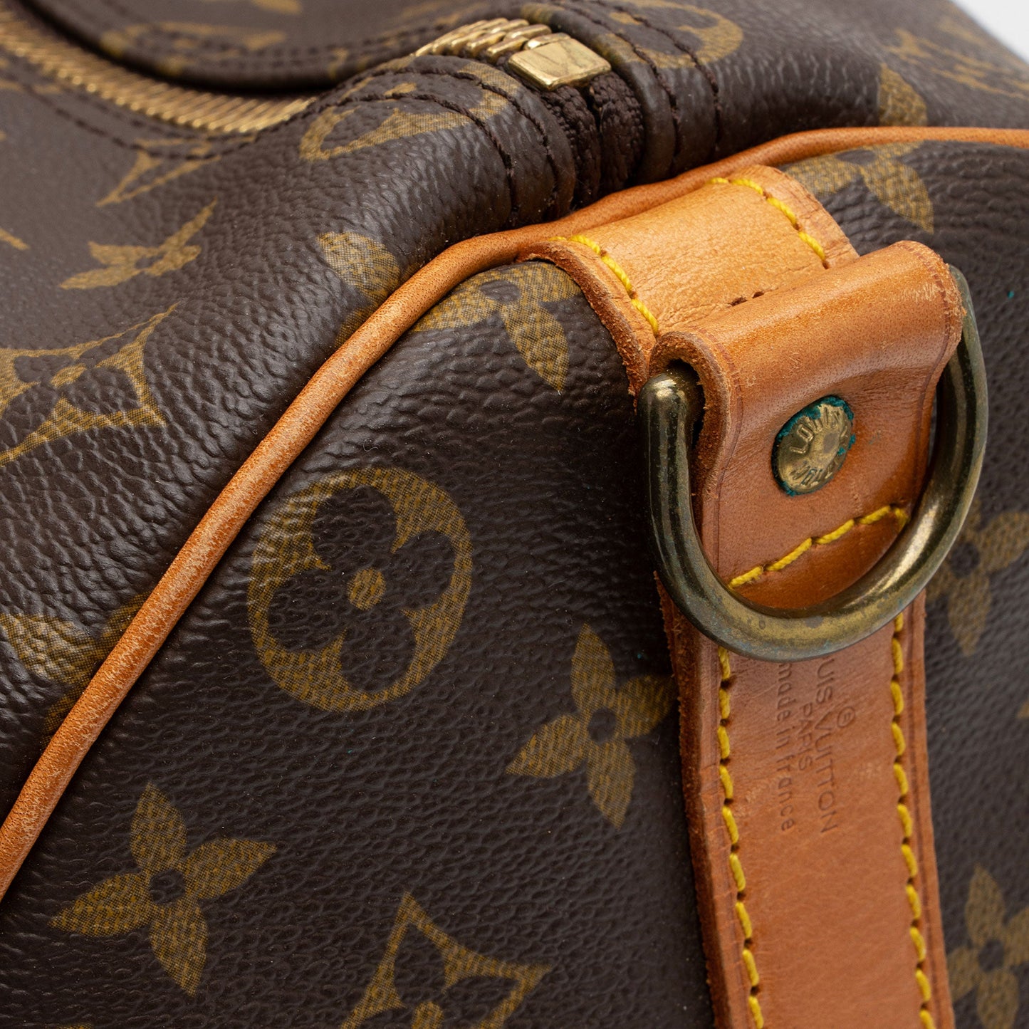 Louis Vuitton Vintage Monogram Canvas Keepall Bandouliere 50 Duffle Bag (SHF-ltytWp)