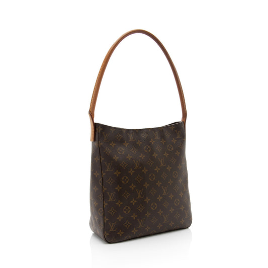 Louis Vuitton Vintage Monogram Canvas Looping GM Shoulder Bag (SHF-jtLxWx)