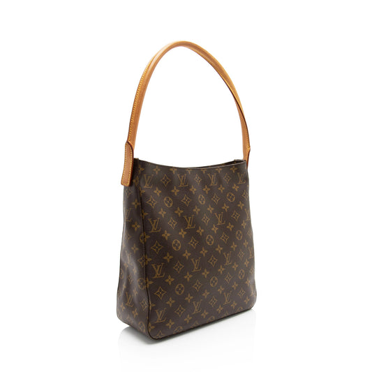 Louis Vuitton Vintage Monogram Canvas Looping GM Shoulder Bag (SHF-MUZTcv)