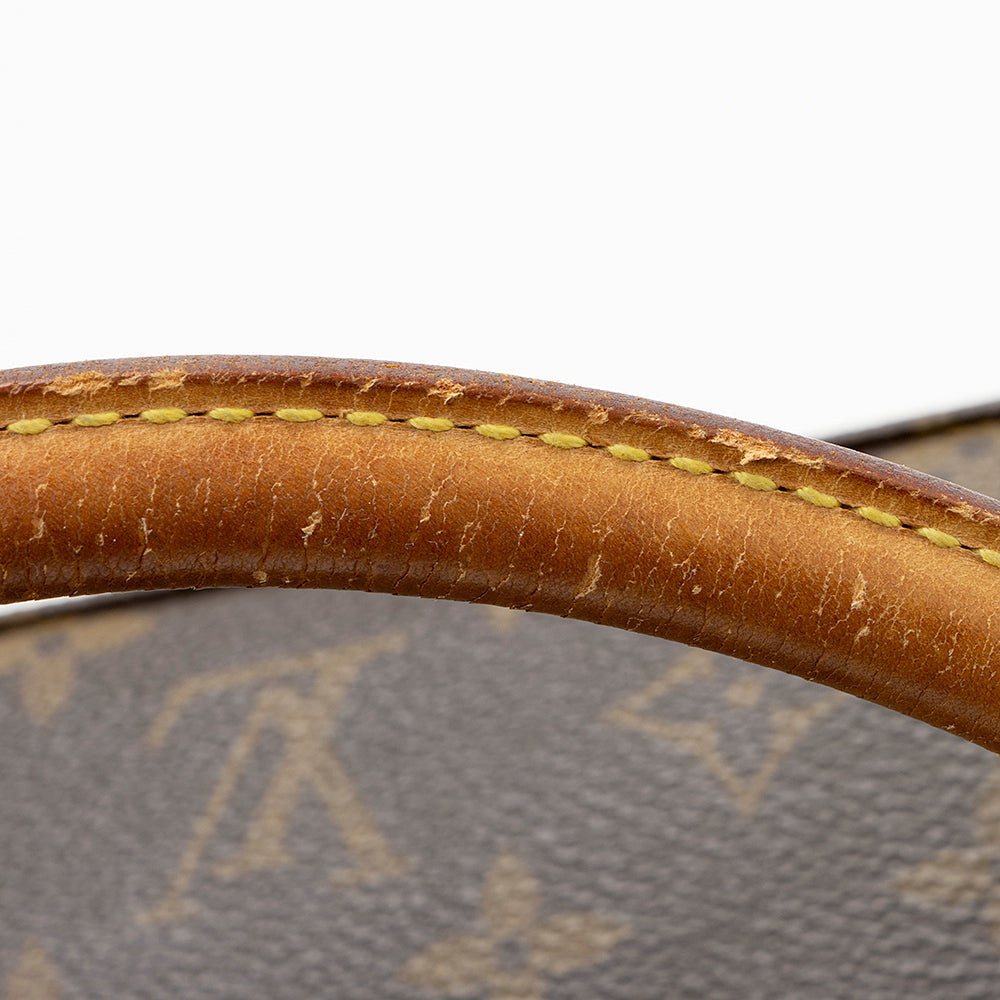 Louis Vuitton Vintage Monogram Canvas Looping MM Shoulder Bag (SHF-19415)