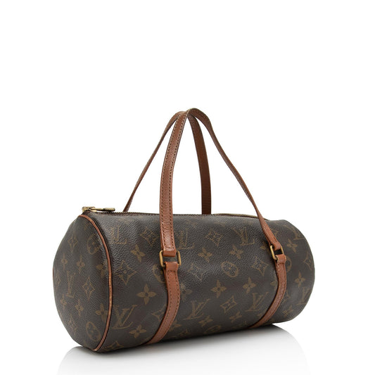 Louis Vuitton Vintage Monogram Canvas Papillon 26 Satchel - (SHF-R3uOKz)
