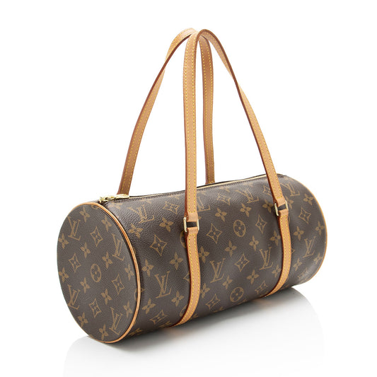 Louis Vuitton Vintage Monogram Canvas Papillon 30 Satchel