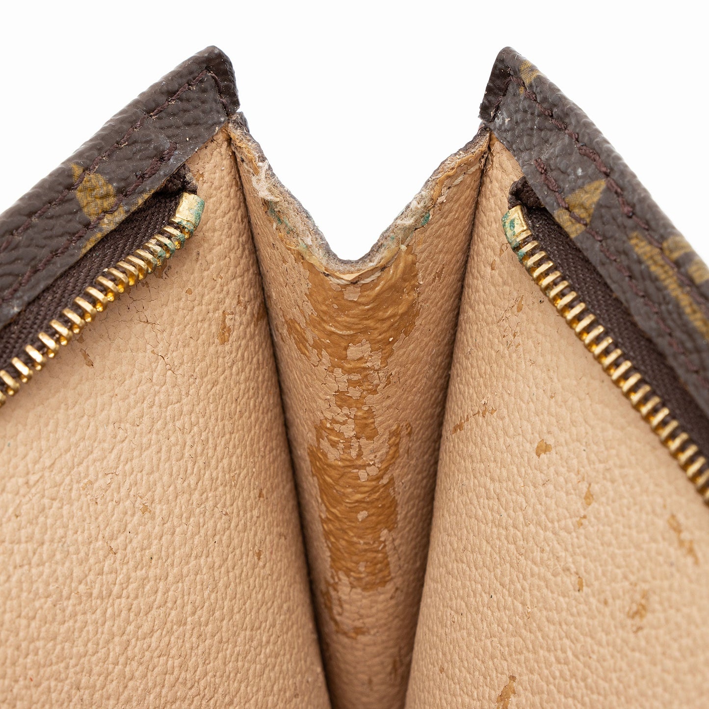 Louis Vuitton Vintage Monogram Canvas Petit Bucket Pouch -